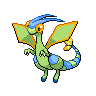 Flygon shiny front-facing sprite from Pokémon Black
