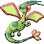 Flygon front-facing sprite from Pokémon Emerald