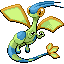 Flygon shiny front-facing sprite from Pokémon Emerald