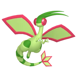 Flygon front-facing sprite from Pokémon Shield