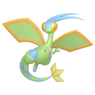 Flygon shiny front-facing sprite from Pokémon Shield