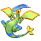 Flygon shiny front-facing sprite from Pokémon Platinum