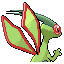 Flygon back-facing sprite from Pokémon Ruby