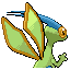 Flygon shiny back-facing sprite from Pokémon Ruby