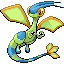 Flygon shiny front-facing sprite from Pokémon Ruby