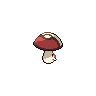 Foongus back-facing sprite from Pokémon White 2