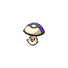 Foongus shiny front-facing sprite from Pokémon White 2