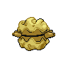 Forretress shiny back-facing sprite from Pokémon Black