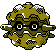 Forretress shiny front-facing sprite from Pokémon Crystal