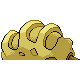 Forretress shiny back-facing sprite from Pokémon SoulSilver