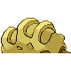 Forretress shiny back-facing sprite from Pokémon Platinum