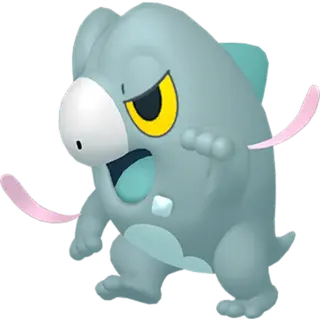 Frigibax shiny front-facing sprite from Pokémon Scarlet