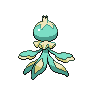 Frillish shiny back-facing sprite from Pokémon White 2