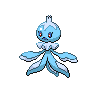 Frillish front-facing sprite from Pokémon Black