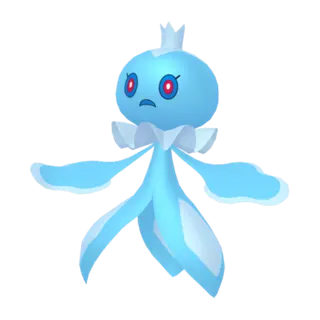 Frillish front-facing sprite from Pokémon Shield