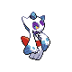 Froslass front-facing sprite from Pokémon Diamond