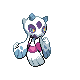 Froslass shiny front-facing sprite from Pokémon HeartGold