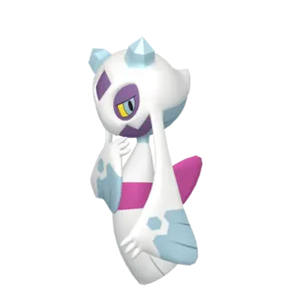 Froslass shiny front-facing sprite from Pokémon Brilliant Diamond