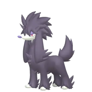 Furfrou shiny front-facing sprite from Pokémon Ultra Sun