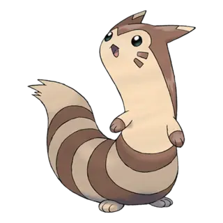 Furret official artwork
