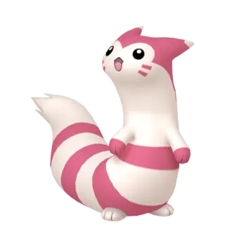 Furret shiny front-facing sprite from Pokémon XD: Gale of Darkness