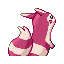 Furret shiny back-facing sprite from Pokémon Sapphire