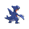 Gabite back-facing sprite from Pokémon Black