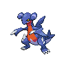 Gabite front-facing sprite from Pokémon Black