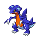 Gabite shiny front-facing sprite from Pokémon Diamond