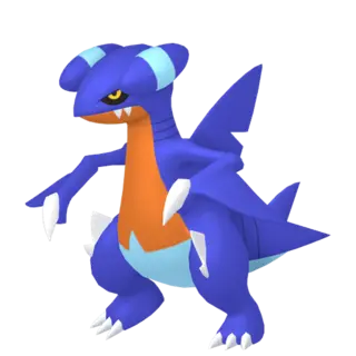 Gabite shiny front-facing sprite from Pokémon X