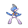 Gallade shiny front-facing sprite from Pokémon White 2
