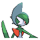 Gallade back-facing sprite from Pokémon HeartGold