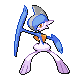 Gallade shiny front-facing sprite from Pokémon HeartGold