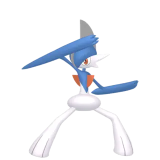 Gallade shiny front-facing sprite from Pokémon Brilliant Diamond