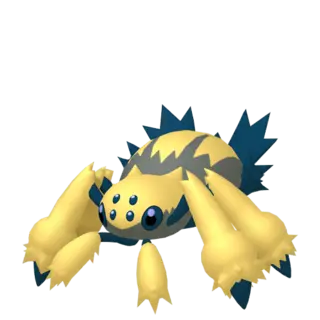 Galvantula shiny front-facing sprite from Pokémon Scarlet/Violet: The Indigo Disk