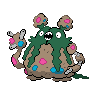 Garbodor front-facing sprite from Pokémon Black 2