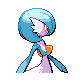 Gardevoir shiny back-facing sprite from Pokémon HeartGold