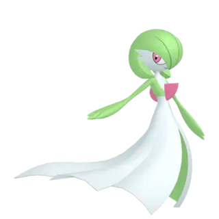 Gardevoir front-facing sprite from Legends Za