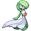 Gardevoir front-facing sprite from Pokémon Ruby