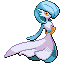 Gardevoir shiny front-facing sprite from Pokémon Ruby