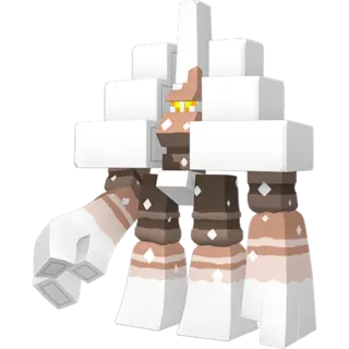 Garganacl front-facing sprite from Legends Za