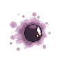 Gastly back-facing sprite from Pokémon White 2