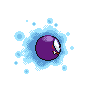 Gastly shiny back-facing sprite from Pokémon White 2