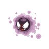 Gastly front-facing sprite from Pokémon Black