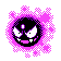 Gastly front-facing sprite from Pokémon Crystal