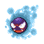 Gastly shiny front-facing sprite from Pokémon Emerald