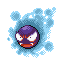 Gastly shiny front-facing sprite from Pokémon Ruby