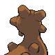 Gastrodon back-facing sprite from Pokémon SoulSilver