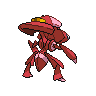 Genesect shiny back-facing sprite from Pokémon Black