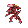 Genesect shiny front-facing sprite from Pokémon Black
